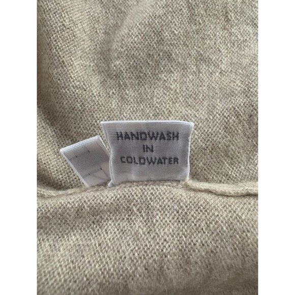Barna 100% Cashmere Sweater color camel size 46 NWT $895 Made Terni Italia - Picture 4 of 7